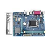 Funien Computer Motherboard Desktop Motherboard Replacement LGA 1155 DDR3 H61M- Dual Channel 16GB 4 II with 5 Phase Power for 2nd 3rd Gen I7 I5 I3 Pentium