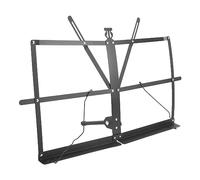 Funien Desk Folding Metal Music Stand Adjustable Portable Desktop Holder for Guitar Piano Violin, Ideal for Musicians to Use When Performing or Traveling
