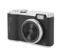 Funien Digital Camera CCD Camera Vintage 4K 64MP 2.4in IPS Screen 16X Digital Zoom Fill Light Webcam USB C Charging for Youth Teens Beginners (No Memory Card)
