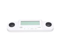 Funien Digital Chess Timer Game Timer Chess Clock Portable Countdown Stopwatch LCD Display Precise Timekeeping for International Chinese Tournaments Training (White)