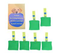 Funien Dog Training Kit Dog Nose Work Training Set Work Games Mental Stimulation Toys 6 Pack Agility Equipment with ed Toys for Backyard Play Obedience (Green)