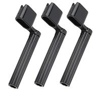 Funien Electric Acoustic Ukulele Guitar String Winder Pin Peg Puller Tool Set Kit, Ukulele String Winder, with Practical Use, Time-Saving, and Wide Application for Simple Operation and (Black)