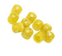 Funien Electric Guitar Volume Control Knobs Bass Potentiometer Knobs Dome Plastic Control with Hex Wrench for Electric Guitar Bass Parts Accessories (GD88 Yellow)