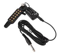 Funien Guitar Pickup Acoustic Classical Folk Guitars Pickups, Amplify Sound Easily Operate Sturdy Musical Attachment, Specially Created for, Recording Songs with Your Computer