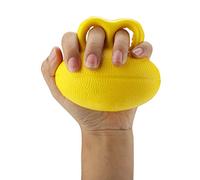 Funien Hand Function Trainer Finger Recovery Ball Hand Exercise Ball Grip Strength Ergonomic Elliptical PU Design with Round Finger Hole Breathable Elasticity for Stroke Han