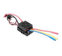Funien HOBBYFANS 60A Brushless ESC Car Speed Controller RC Electronic Speed Control Vehicle Controller Sensorless 2 to 3 LiPo 3A 5.8V BEC with 4.0mm Banana Bullet for RC Ca (Black)