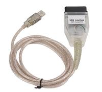 Funien K+DCAN Diagnostic Tool, USB Interface with CD, Adapter for 5 Series E39 E60 E61, E90, E91, E92, E93 After 2007 and More Models, Works on Windows XP, Win7, Win 8, Windows 8.1,