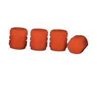 Funien Luminous Tire Valve Cap Night Glowing Air Nozzle for Car Motorcycle (Light Red)