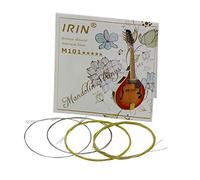 Funien M101 Full Set Mandolin Strings Bronze Wound Stainless Steel Silver & Gloden Color (.010-.034)