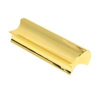 Funien Metal Guitar Slider with Finger Picks, Slide Bar for Enhanced Sound, Ideal for Guitar and Banjo Players (Gold)