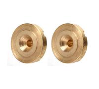 Funien Metal Guitar Strap Lock Button Retainer, Fix Strings, Improve Playing, Premium Material, Suitable for Electric Guitar, Bass (Gold)