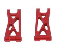 Funien Metal RC Car Swing Arm, High Strength Alloy Rear Lower Suspension Arm Upgrade Parts for 1/24 RC Car with Exquisite Detail, Compatible with Mainstream Brands of the Same Size, (Red)