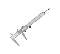 Funien Metal Vernier Caliper, High Ruler with Fine Grinding Processing, Engraving and Clear Scale for Easy Reading, Suitable for Measuring The Inner Diameter and Outer Diameter, MM (5inch)