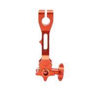 Funien Motorcycle Brake Arm Lever, Rear CNC Aluminum Alloy Lightweight Universal, Precision Engineered for Dirt Bike Easy Installation and Upgrade, Personalized Touch, User Friendly (Orange)