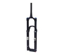Funien Mountain Bike Suspension Fork 36mm Thru Axle Aluminum Alloy with Sturdy and Lightweight for Comfortable Riding Experience and Fashion Touch for Appearance, Crafted From