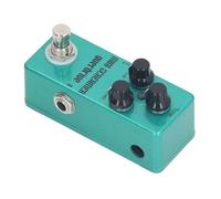 Funien Overdrive Effect Pedal, Drive Level Tone Control Knobs Aluminum Alloy Electric Guitar Pedal 1/4 Inch Mono Jack, Built to Last, Easy to Use, Suitable, Light Weight and Portable,