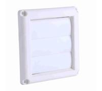 Funien Plastic Air Vent Grille Cover, 20 X 20 Cm, Duct Ventilation Grill for Outdoor and Indoor, Net Included, for Ceiling Openings and Ducting Vents, Can Be Painted to Match Home's (15 * 15cm)