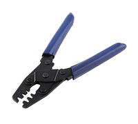 Funien Professional Crimping Tool with Precise Engagement | Double-hinge design, 5 crimp options available, Thin profile for ease of use, Durable high-carbon steel body, Ergonomic