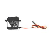 Funien RC Car Digital Servo Low Noise High Speed for SCX10 1/8 1/10 /12 Scale Smooth Operating Plastic Aluminum Alloy .6x1.8in (35kg)