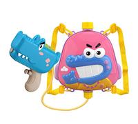 Funien Rechargeable Electric Water Gun Battery Powered Leakproof with 1000mL Backpack 6-7m Range for Kids Summer Beach Pool Outdoor Water Toy (Type 2)