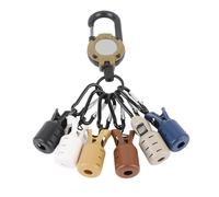 Funien Robust Squid Jig Fishing Hook Cover Sturdy Clip-On Bait Protector for Enhanced Protection (Khaki)