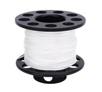 Funien Scuba Diving Line Reel Portable Stainless Steel 30m Wire 90mm Hook