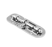 Funien Stainless Steel Marine Boat Door Window Lock Latch Slide, 316 Marine Grade Solid Stainless Steel, Easy to Install, Direct Replacement for The Old or Broken One, Good for Locking (110mm)