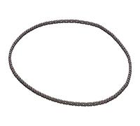 Funien Steel Alloy 136 Link Chain for Mini Bike ATV, Steel Alloy 136 Link Drive Chain, Upgrade with Maximum Power Transmission, Long Life, Better Performance, Suitable for Replacement,