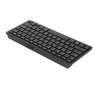 Funien Strong Compatibility, Ergonomic Design PC Computer Keyboard, Easy to Use, Ultra-thin, Light Weight, Suitable for Traveling, 78 Keys for Work and Games, Made of ABS Material, (German QWETZ