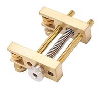 Funien Violin Viola Edge Crack Fixture Repair Tool, Sturdy Adjustable Multifunctional Brass Clamp, Violin, Viola, for Violin Edge Crack Fixture Repair Tool