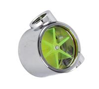 Funien Water Indicator, Novel Green Impeller Tungsten Alloy G1/4, Small Size and Sturdy for Computer System, Easy to Install with Great Decoration