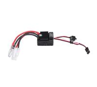 Funien Waterproof 60A Brushed ESC for RC Car - Compact Speed Controller for Short Course Trucks - Easy to Use and Setup