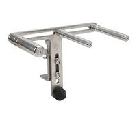 Funien Wind Instrument Fixing Bracket, High Hardness Tool Steel, Wear Multifunction Repair Tool, Double Slide Rails, Adjustable Support Frame, Glossy Exterior, Three S