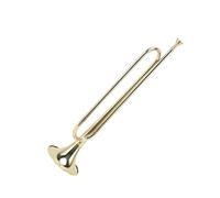 Funien Youth Brass Trumpet Bb Trumpet Bright Sound Comfortable Mouthpiece School Band Practice Beginners Large Bell