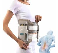 funifuni Manual Crank Portable Lumbar Device - Home Back Stretcher for Lower Back Support (Seniors to Athletes)