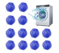 FuninCrea 12 Pcs Nylon Washing Balls, Reusable Washing Machine Lint Filters Anti-winding Floating Pet Hair Remover Washing Machines Pet Hair Catcher Balls for Laundry (03#)