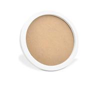 FuninCrea Picture Frames Small Photo Frame Round Poster Frame 7 Inch Wooden White Photo Frame with Stand for Decorative Photography Works, Art Painting, Photos, Poster, Puzzle (White-Round)