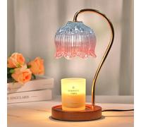 Funistree Dimmable Candle Warmer Lamp for Christmas, Secret Santa Gifts for Women Mum Friends, Advent Calendar Xmas Presents for Her Sister Grandma, Flower Lamp Candle Warmer for Jar Candles