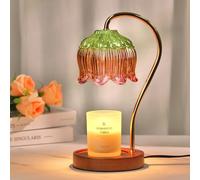 Funistree Dimmable Candle Warmer Lamp with Timer, Birthday Gifts for Women Mum Sister, Vintage Candle Lamp Warmer Presents for Her for Jar Candle