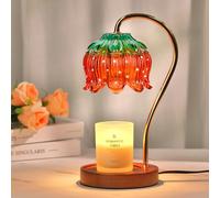 Funistree Strawberry Candle Warmer Lamp, Cute Candle Lamp with Timer & Dimmable, Birthday Gifts for Women Mom, House Warming Gift for New Home Decor, Compatible with Yankee Large Jars