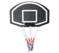 FUNJEPE Wall-Mounted Basketball Hoop, 28.5 "x 18" Large Backboard, PE Shatter-Proof Backboard, All-Weather net, Door Wall-Mounted Indoor Outdoor Basketball Game