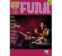 Drum Play-Along Volume 5 Funk Drums Book/Cd: 05 (Hal Leonard Drum Play-Along)