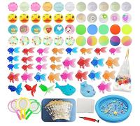 Funk Doggie Goldfish Scoops Toy Super Ball Scoops Set of 150 Poi Simulation | Floating in Water, Festival, Home Day Set, Decoration, Summer Festival, Favor Set, Home Super Ball Scoop, Super Ball