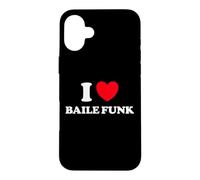 Funk Love Funny Cute Favorite Carioca Brazil Music Genre Fan Case for iPhone 16 Plus