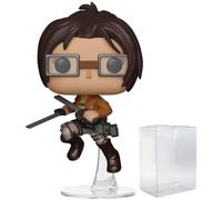 FunK0Protector Attack on Titan - Hange Zoe Pop! Vinyl Figure (Bundled with Compatible Pop Box Protector Case), Multicolor, 3.75 inches