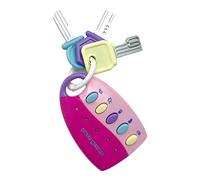 FunKeys Toy Funky Toy Keys For Toddlers And Babies Toy Car Keys And Blue Pink Remote With Light And Sounds (One Size)