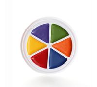 Funki Rainbow Face and Body Paint Pot I Love Fancy Dress Multi 6 Pack