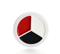 Funki Red, Black & White Face and Body Paint I Love Fancy Dress Multi 12 Pack