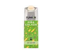 FUNKIN Cocktails Piña Colada Mixer Pre Mixed Cocktail Mixer | Just Add Rum | Creamy & Tropical Taste | 0% ABV | Premium Ingredients for Bar-Quality Drinks | Perfect for Parties | 1 Litre, Pack of 6
