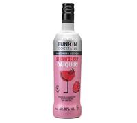 FUNKIN Cocktails Ready to Drink Strawberry Daiquiri Bottle | Just Chill & Serve | Sweet & Refreshing Flavour | Pre-Mixed & Ready to Drink Cocktails, Great-Tasting Bar-Quality Mix | 10% ABV | 700ml